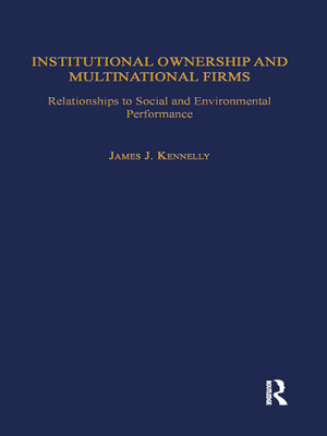 cover image of Institutional Ownership and Multinational Firms